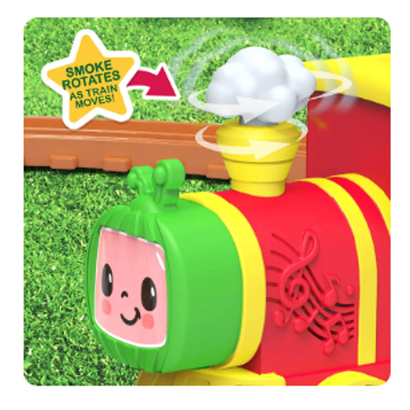 Cocomelon All Aboard Deluxe Music Motorized Train Toy Figures Playset NWT - Picture 6 of 9